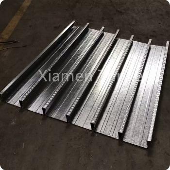 Closed Necking Type Metal Decking Floor Tile Making Roll Forming Machine